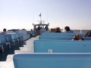 On a Fire Island Ferry