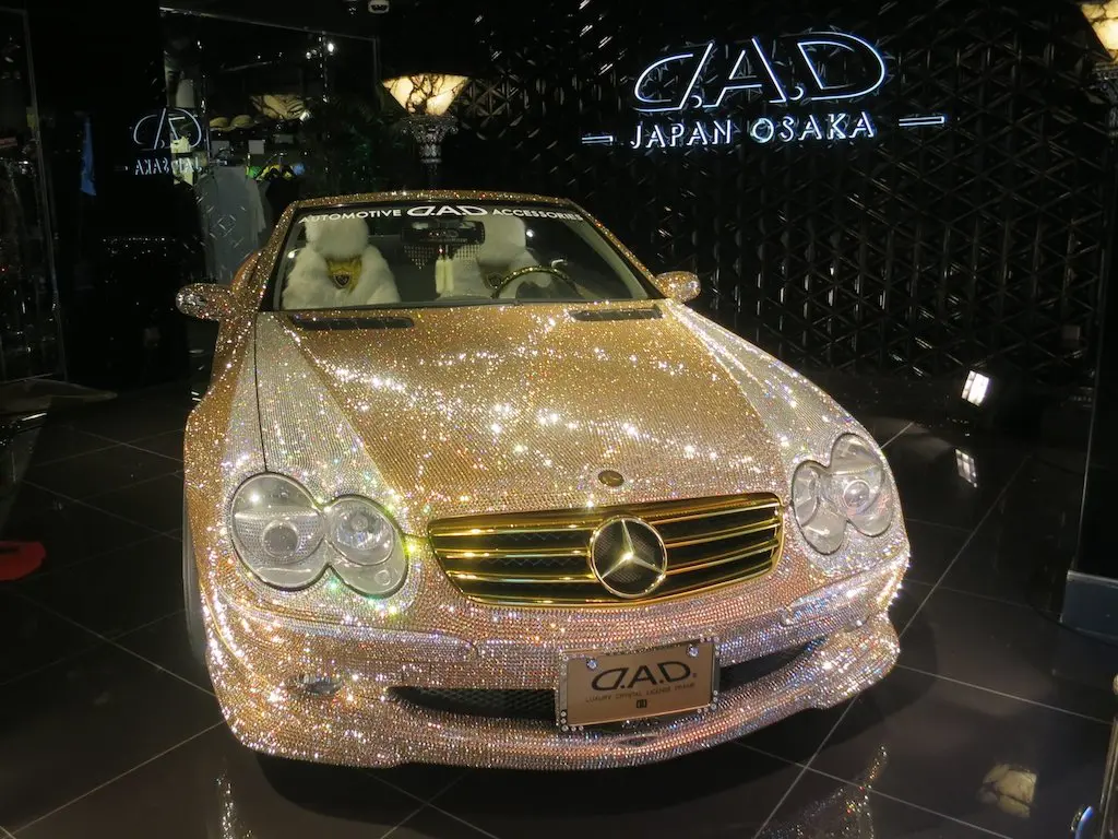 Osaka Bedazzled Mercedes