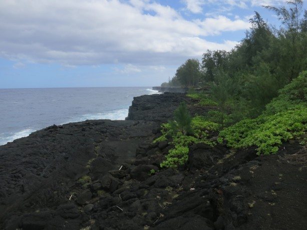 Lava Flow Ocean Maui