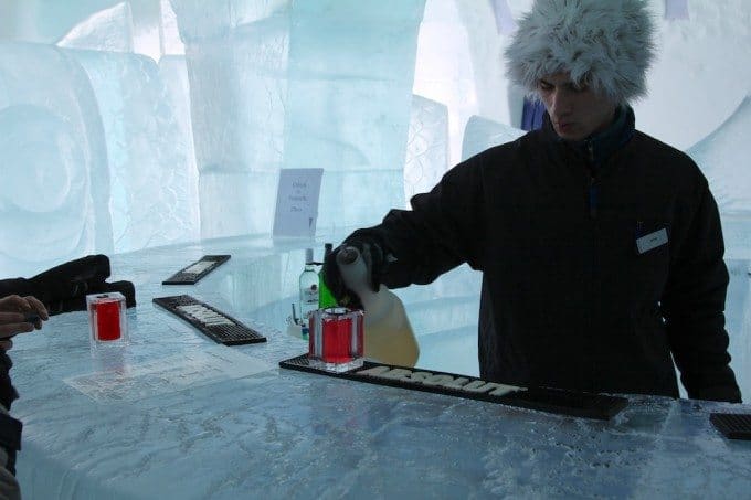 Kiruna Ice Hotel Ice Bar 2