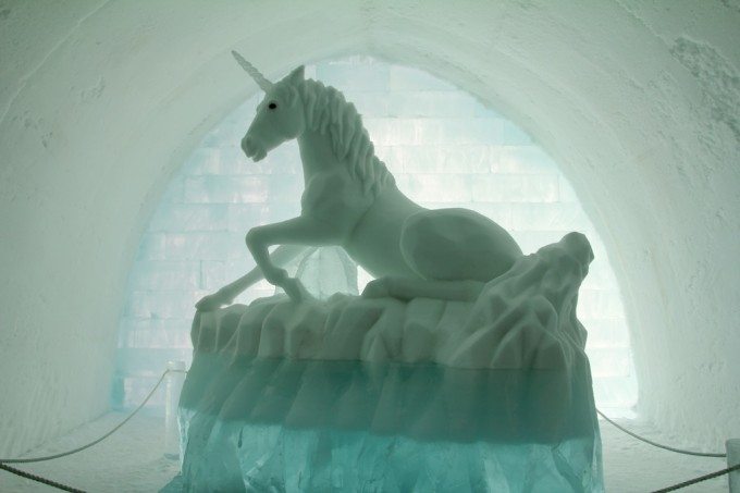 Kiruna Ice Hotel Unicorn