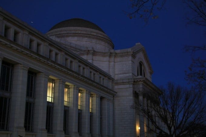 Washington DC Smithsonian Night