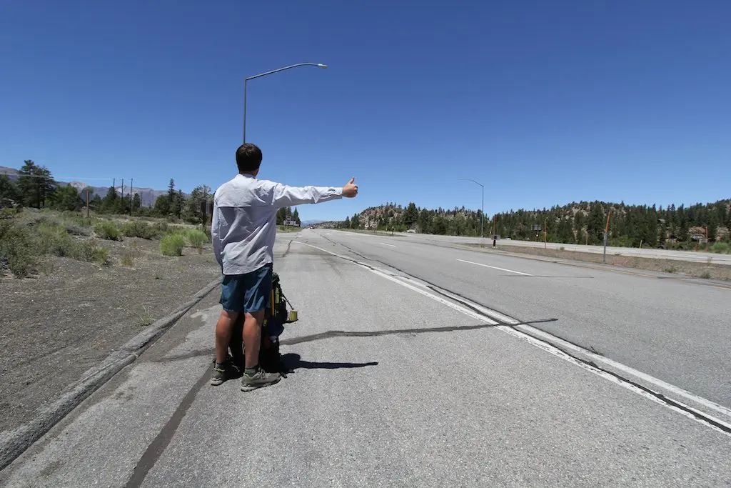 Hitchhiking On The Pacific Crest Trail