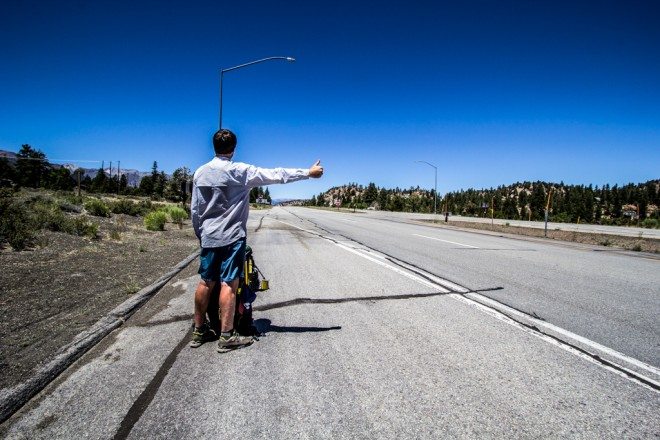 Yosemite Hitchhiking Moist