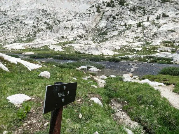 PCT Trail Sierra Sign