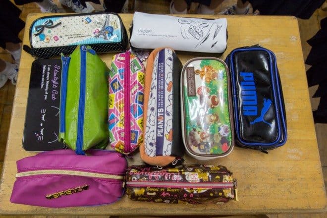 Japanese Student Pencil Cases