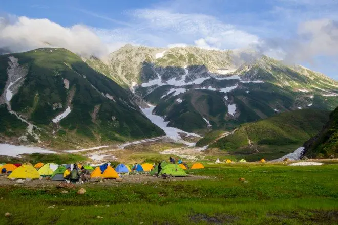 Tateyama From Campground