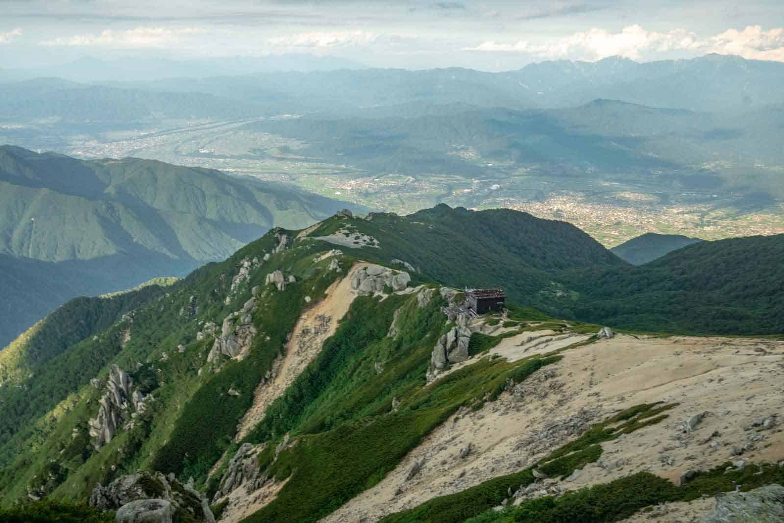 Japan Traverse Chuo Alps Komahohyutte