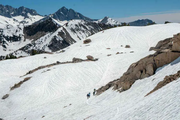 PCT Sierra Snow Glen Pass South