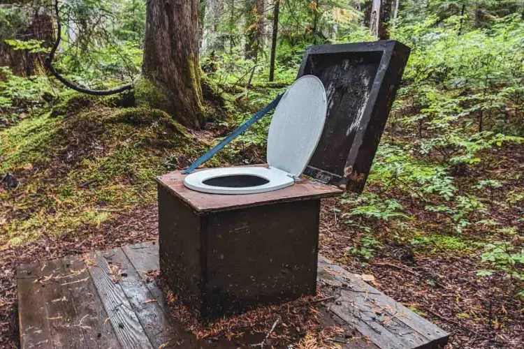 Washington Wonderland Trail Backcountry Toilet