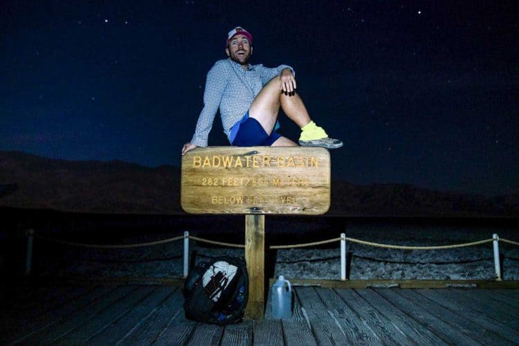 Lowest to Highest Route Badwater Basin 