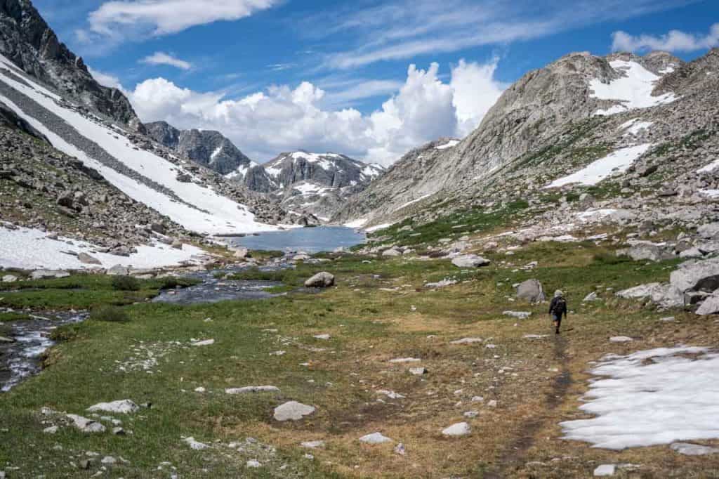 CDT Wyoming Appa on trail