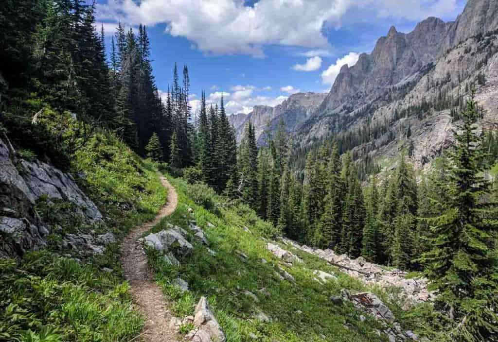 CDT Wyoming Wind River Range Descent