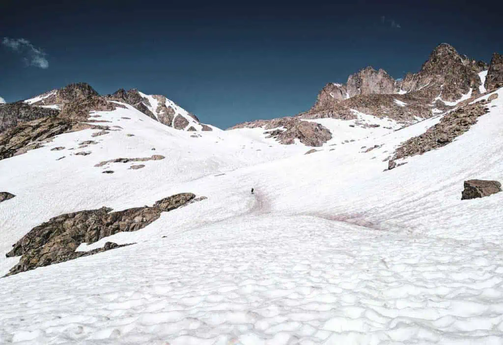 CDT Wyoming Knapsack Col Snowfield