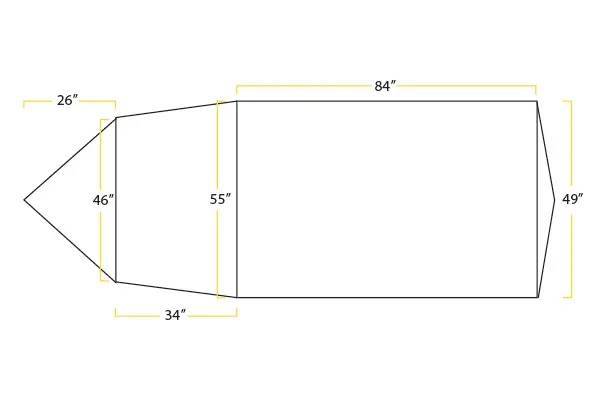 Sierra Designs Convert 2 Dimensions