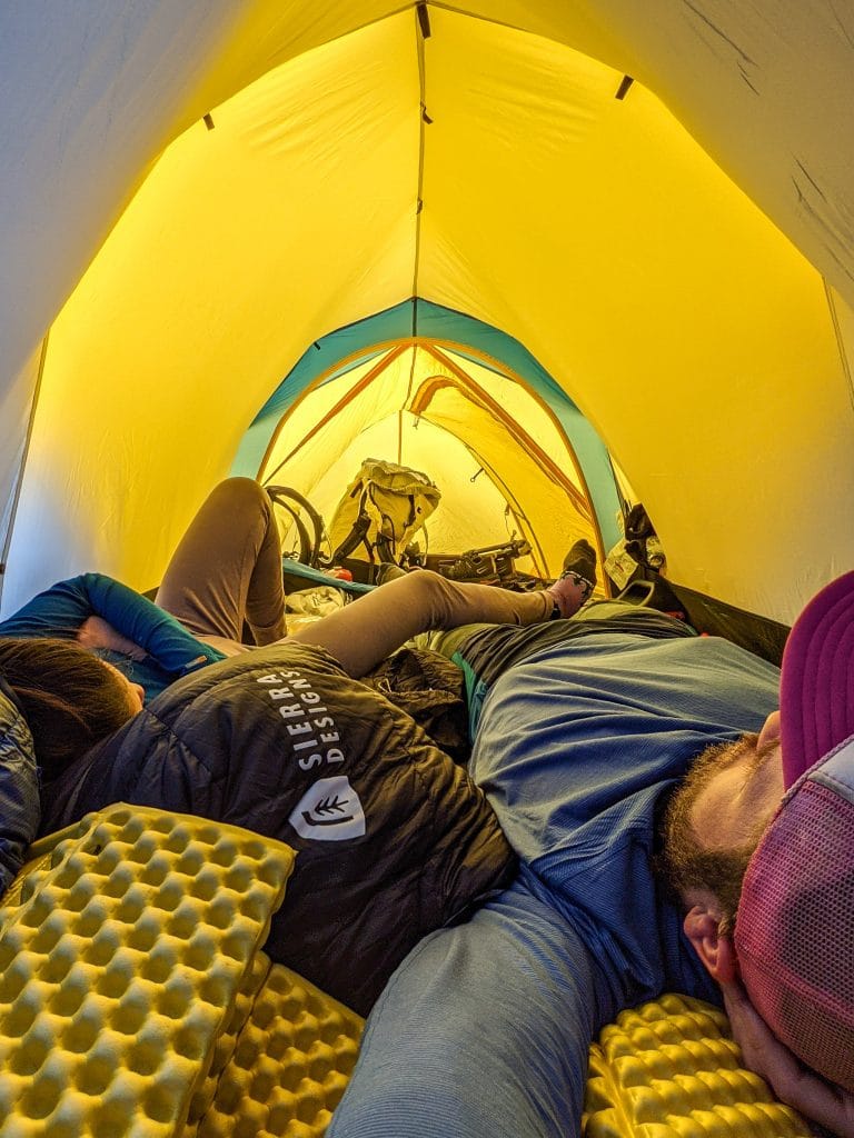 Sierra Designs Convert 2 Tent Interior