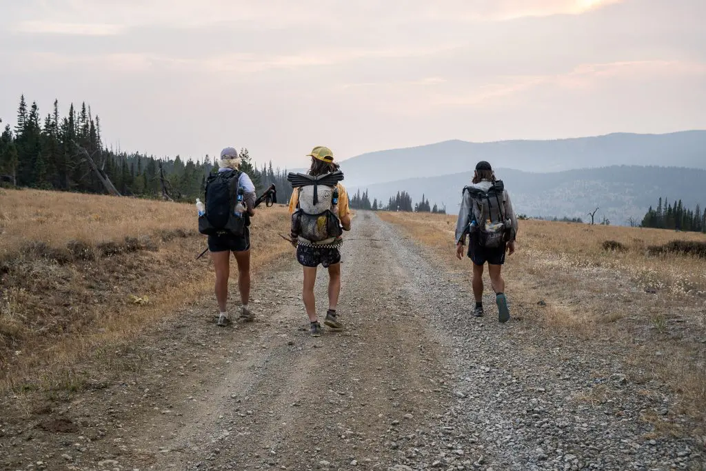 Thru-hikers Smokey Sunset