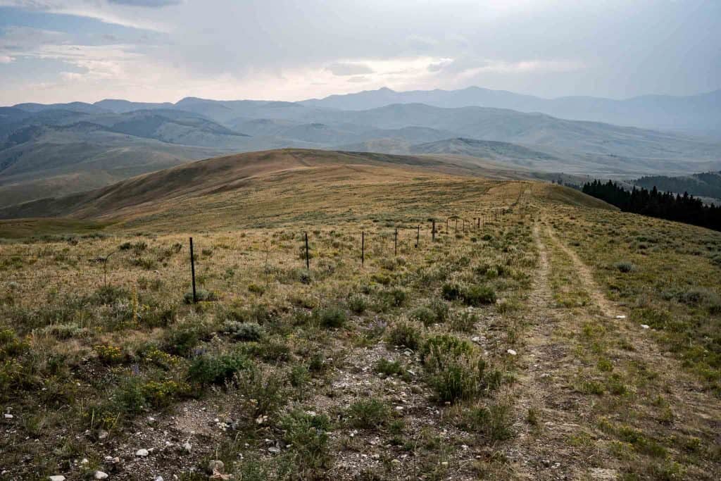 CDT Idaho South Montana Cloudy Border Trail