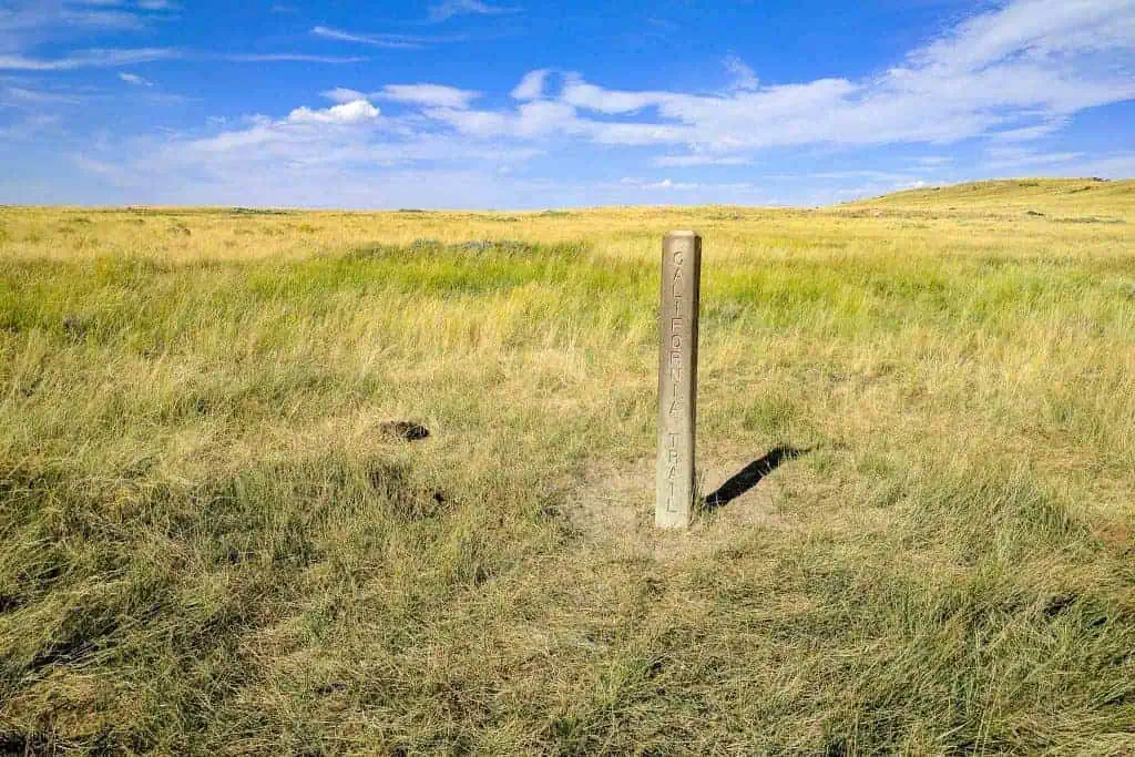 CDT Wyoming Basin California Trail Sign