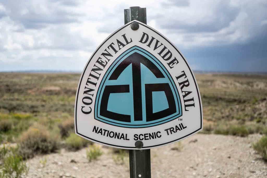 CDT Wyoming Sign in Basin