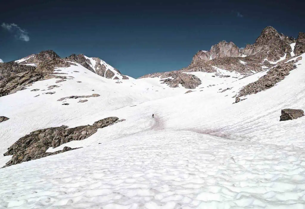 CDT Wyoming South Side Knapsack Col Snow