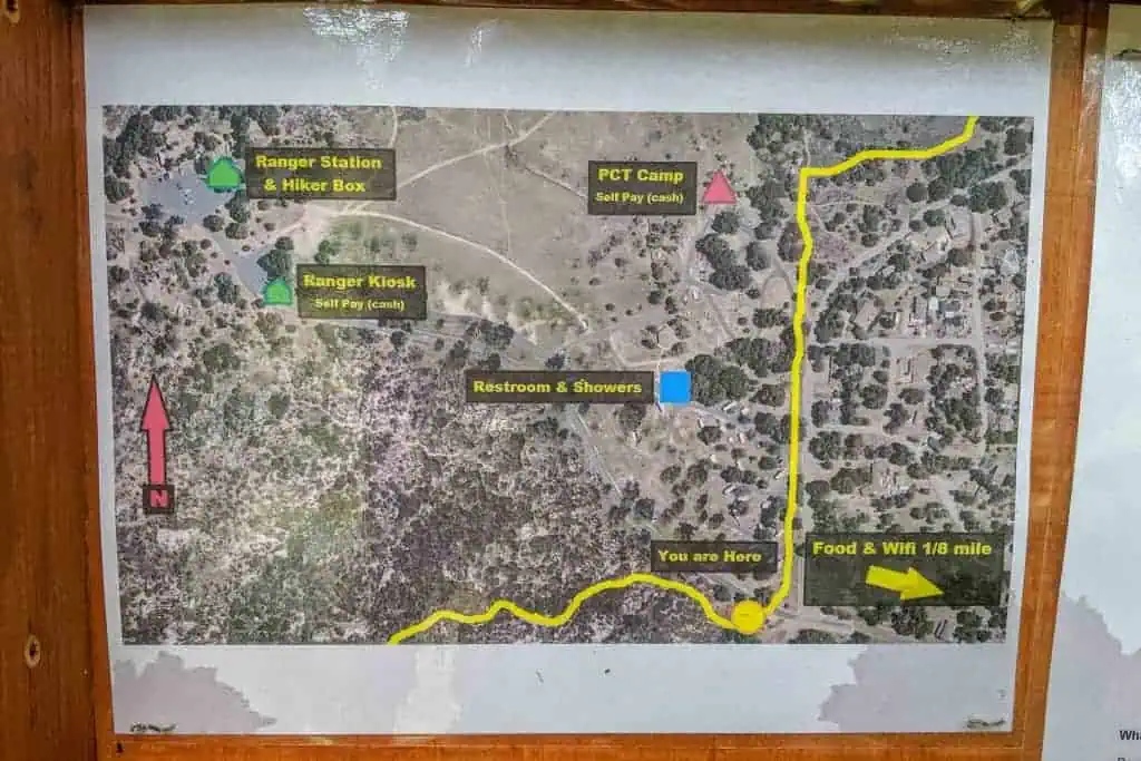 PCT Desert Lake Morena Map