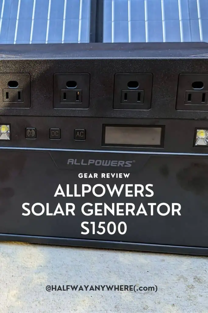 ALLPOWERS' S1500 portable power station offers 1,092Wh capacity