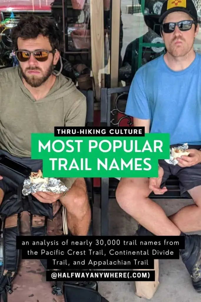 Pinterest - The Most Popular Trail Names