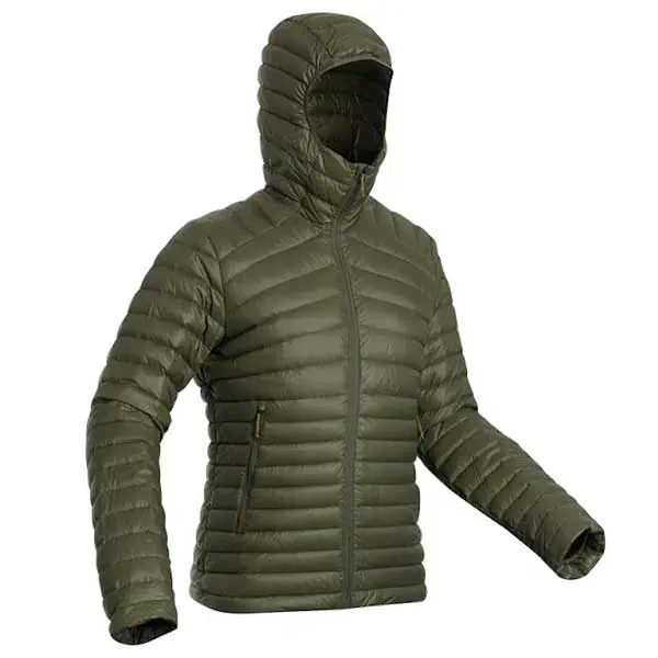Forclaz MT100 Hooded Down Puffer Jacket