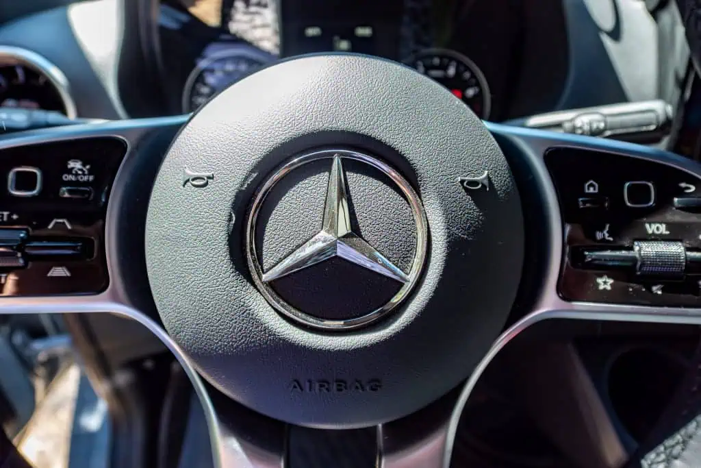 The horn in the 2023 Mercedes-Benz Sprinter Van